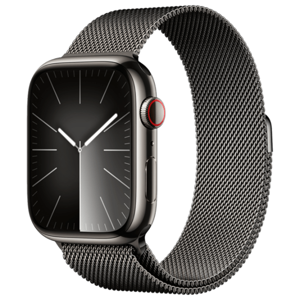 Ceas inteligent Apple Watch Series 9 Graphite 1.69" | 41 mm | Oțel inoxidabil/ Oțel inoxidabil| MRM53 photo 1