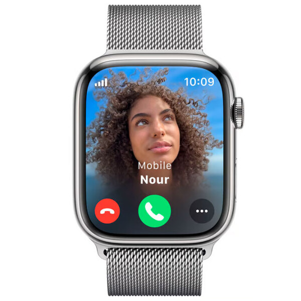 Умные часы Apple Watch Series 9 Серебристый 1.69" | 41 мм | Нержавеющая сталь/ Нержавеющая сталь| MRJV3 photo 4