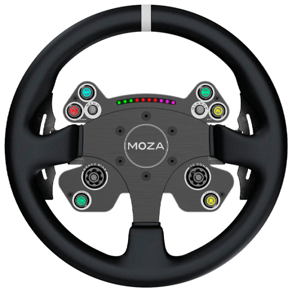 Volan Moza Racing CS V2P Dual Clutch Black Fără fir / 10 buttons photo 1