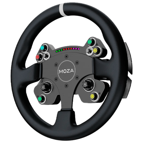 Volan Moza Racing CS V2P Dual Clutch Black Fără fir / 10 buttons photo 2