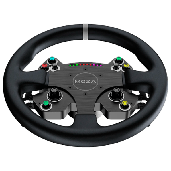 Volan Moza Racing CS V2P Dual Clutch Black Fără fir / 10 buttons photo 3