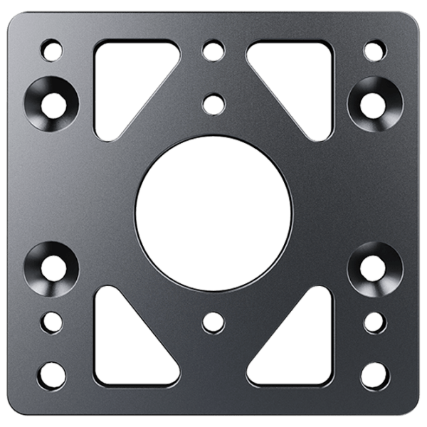 Placă de adaptare a bazei roților Moza Racing 1062534 Black  photo 1