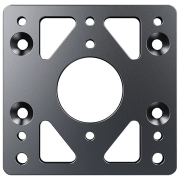 Placă de adaptare a bazei roților Moza Racing 1062534 Black 