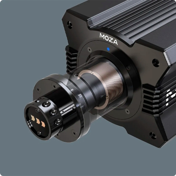 Bază volan Moza Racing R9 V2 Direct Drive Black  photo 9