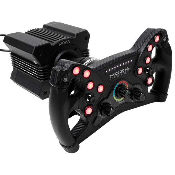Volan Moza Racing KS Black Fără fir / 10 buttons photo 9