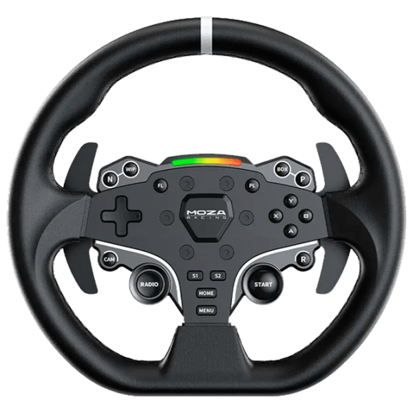 Volan Moza Racing ES Black Cu fir / 22 buttons photo 1