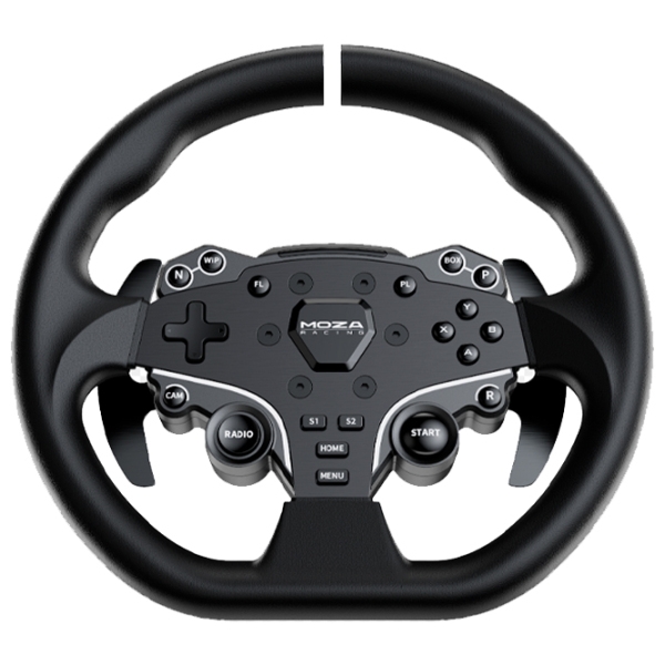 Volan Moza Racing ES Black Cu fir / 22 buttons photo 6