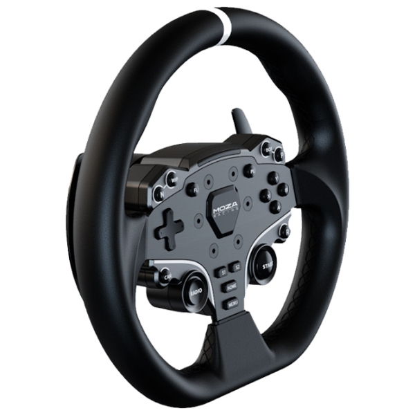 Volan Moza Racing ES Black Cu fir / 22 buttons photo 7