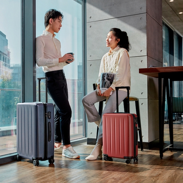 Чемодан Xiaomi Ninetygo Danube Luggage Красный 36л   photo 5