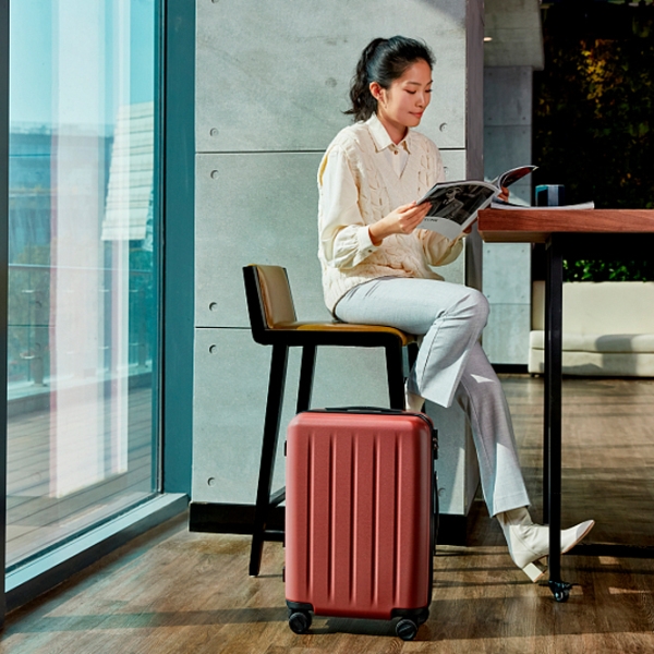 Чемодан Xiaomi Ninetygo Danube Luggage Красный 36л   photo 6