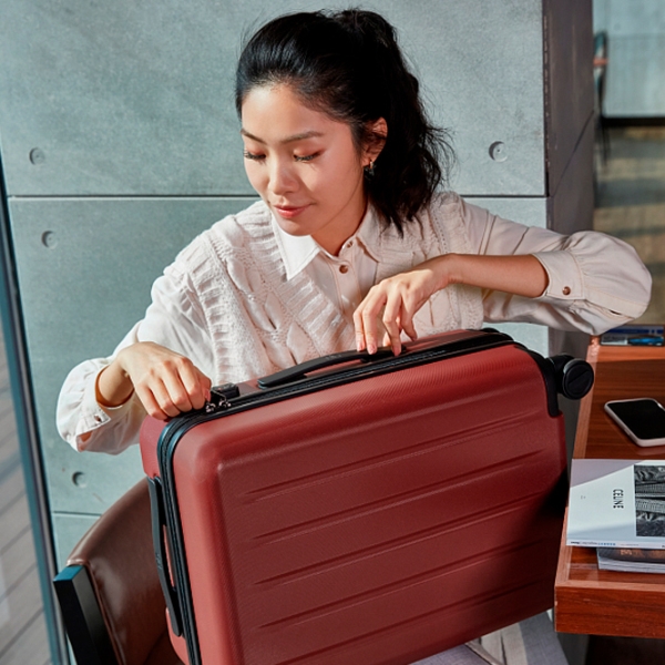 Чемодан Xiaomi Ninetygo Danube Luggage Красный 36л   photo 7