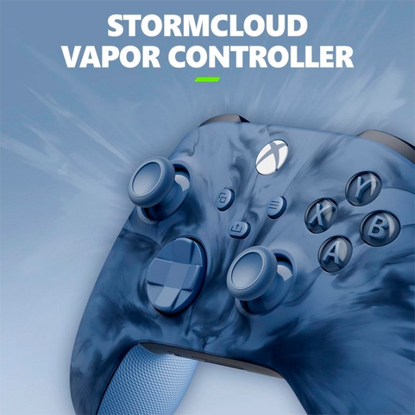 Геймпад Microsoft Stormcloud Vapor Синий Беспроводные / 13 buttons photo 6
