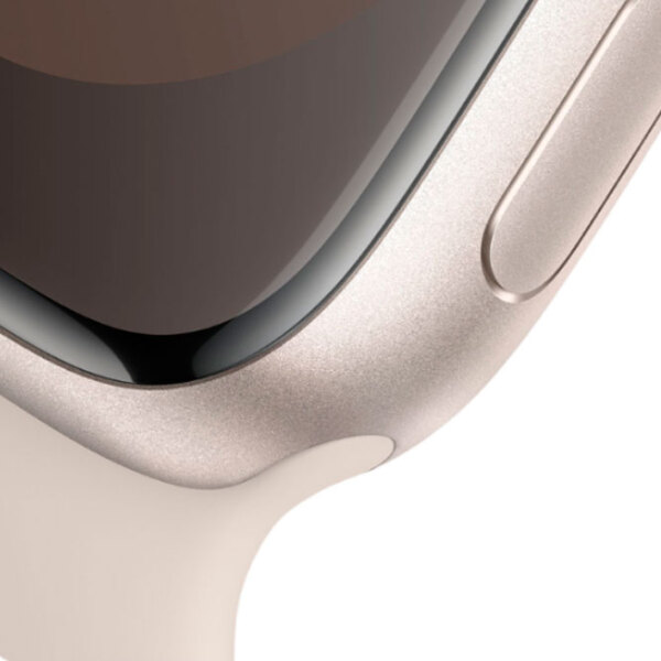 Ceas inteligent Apple Watch Series 9 Starlight 1.69" | 41 mm | Aluminiu/ Silicon| MR8U3 photo 8