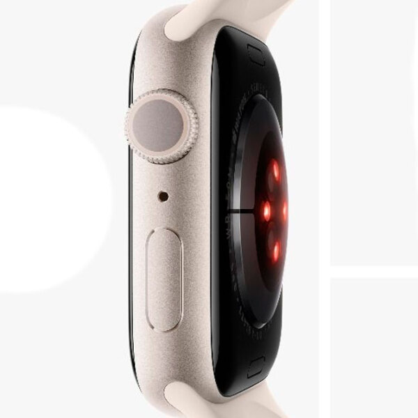 Ceas inteligent Apple Watch Series 9 Starlight 1.69" | 41 mm | Aluminiu/ Silicon| MR8U3 photo 10