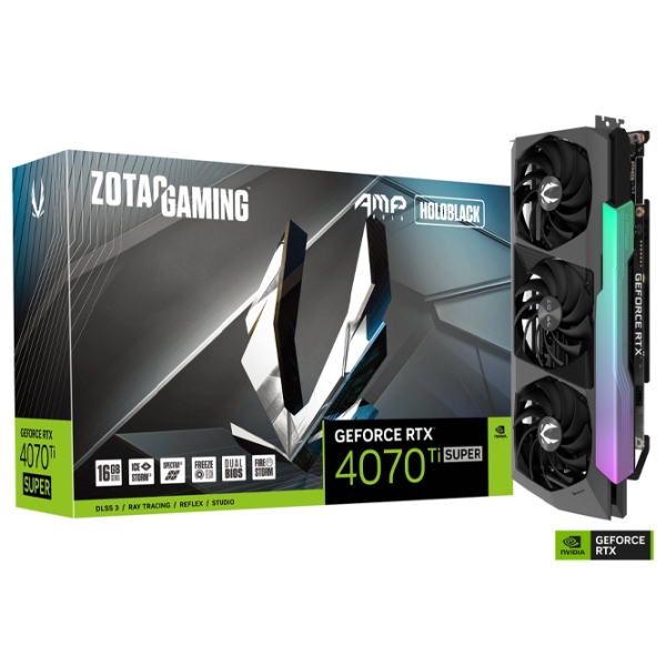 Placă video Zotac GeForce RTX 4070 Ti SUPER AMP HOLO 16 GB PCI Express x16 4.0 photo 6