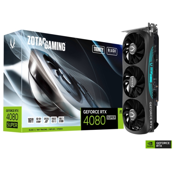 Placă video Zotac GeForce RTX 4080 SUPER Trinity Black Edition 16 GB PCI Express x16 4.0 photo 6