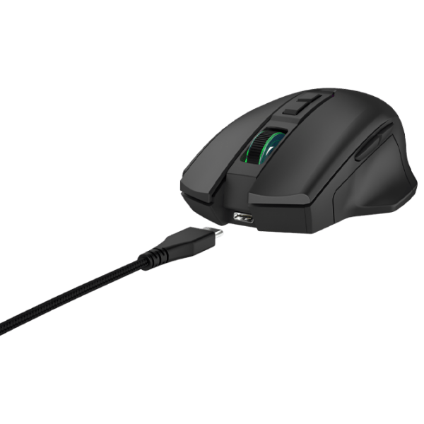 Mouse Hama uRage Reaper 410 Black Fără fir / 12000 dpi photo 2