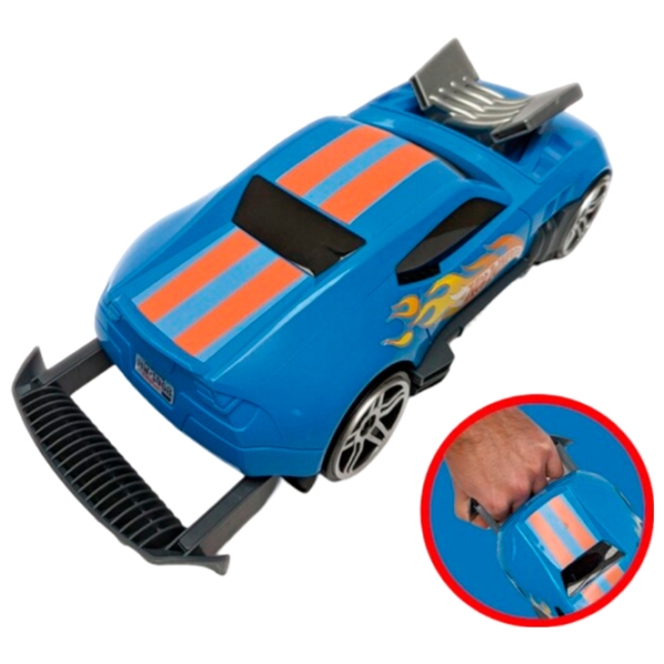 Container pentru mașini Hot Wheels HWCC15 Blue  photo 3