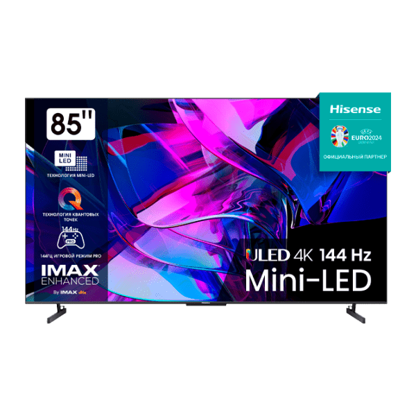 Телевизор Hisense 85U7KQ Smart 4K Черный 85" | QLED | 4K photo 1