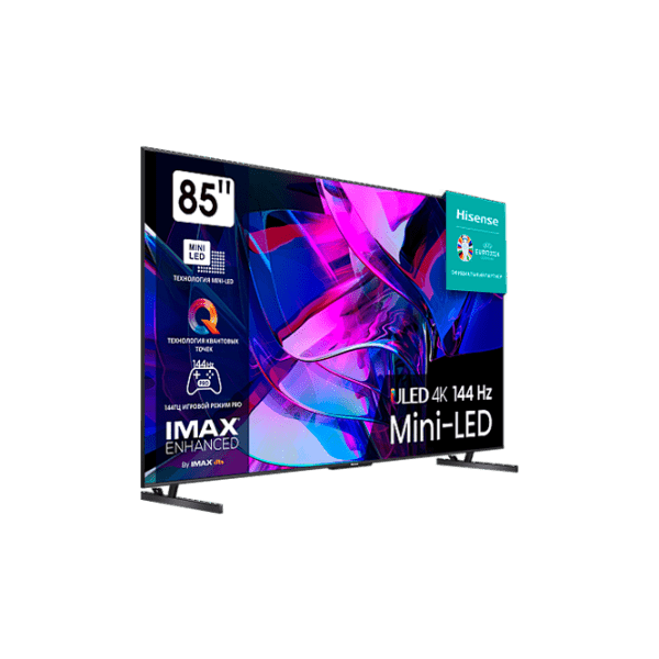 Телевизор Hisense 85U7KQ Smart 4K Черный 85" | QLED | 4K photo 2