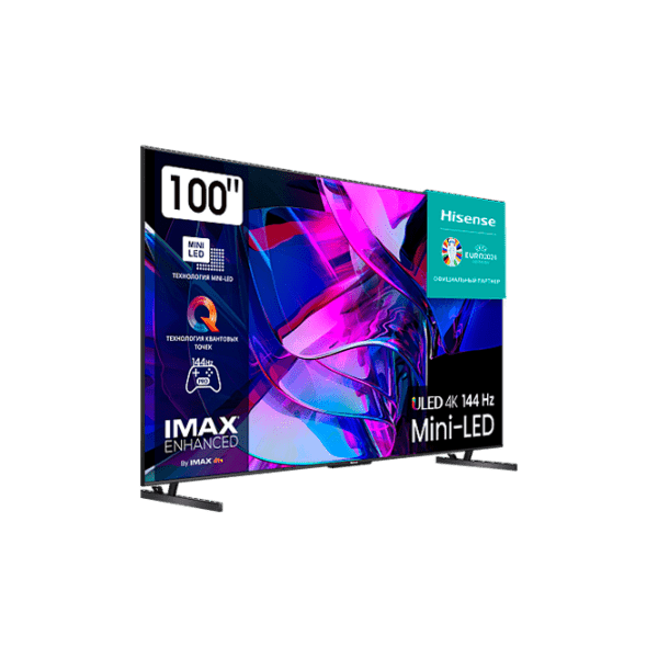 Televizor Hisense 100U7KQ Smart 4K Black 100" | QLED | 4K photo 2