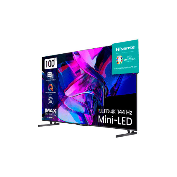 Televizor Hisense 100U7KQ Smart 4K Black 100" | QLED | 4K photo 3