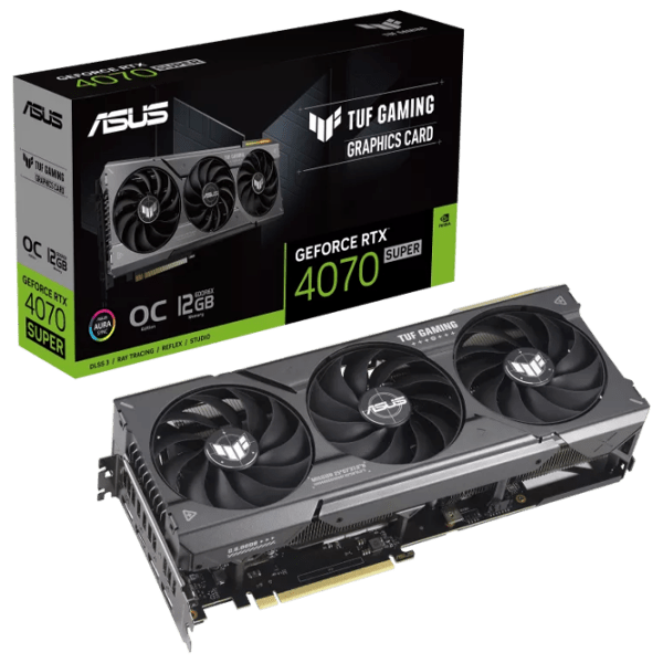 Видеокарта Asus GeForce RTX 4070 SUPER GAMING OC Edition 12 ГБ PCI Express x16 4.0 photo 6