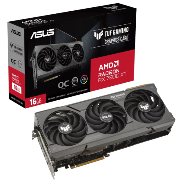 Placă video Asus Radeon RX 7800 XT Gaming OC Edition 16 GB PCI Express x16 4.0 photo 6