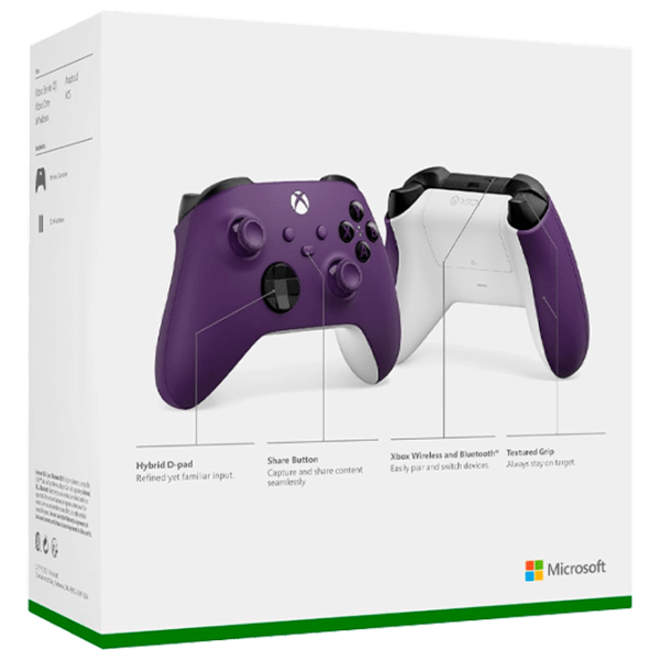Gamepad Microsoft Xbox Series Astral Purple Fără fir / 13 buttons photo 10