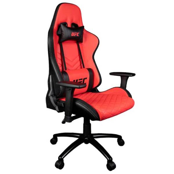 Scaun Gaming Konix UFC Premium Red Black  photo 2