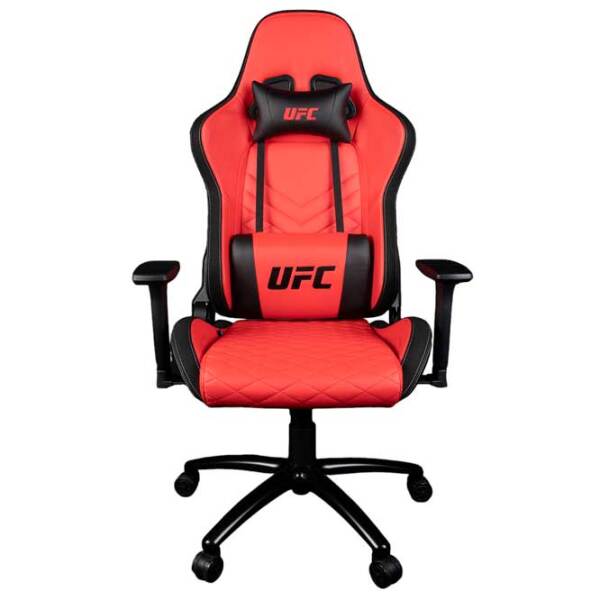 Scaun Gaming Konix UFC Premium Red Black  photo 3