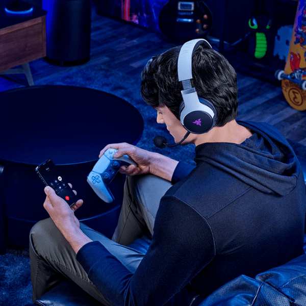 Căști Razer Kaira X White Fără fir/ Gaming/ Over the ear photo 6