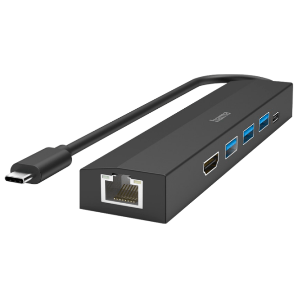 Адаптер Hub Hama 200144 Черный USB Type-C photo 5