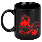 Cană Konix Dungeons & Dragons Monsters Black 320 ml