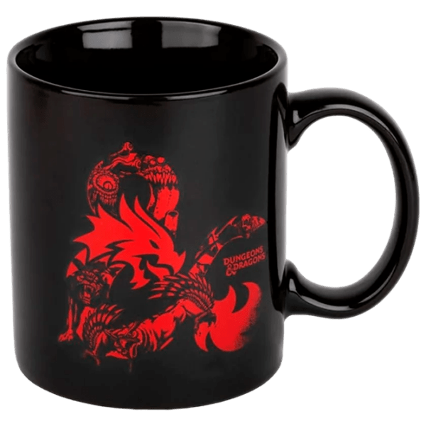 Cană Konix Dungeons & Dragons Monsters Black 320 ml photo 2