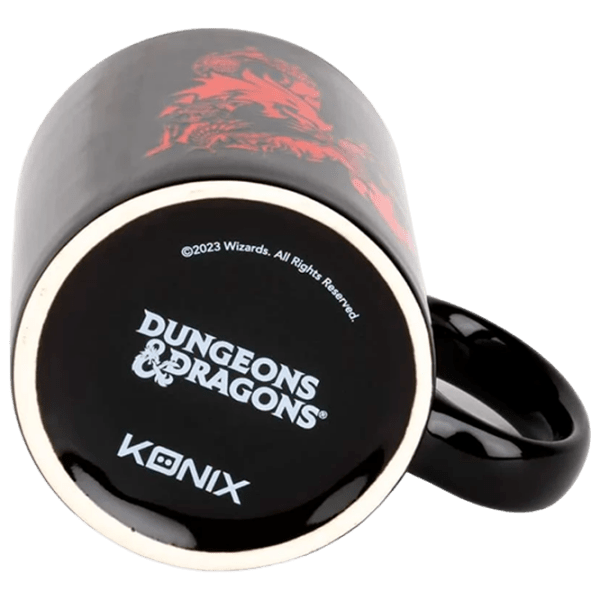 Cană Konix Dungeons & Dragons Monsters Black 320 ml photo 3