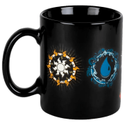 Cană Konix Magic: The Gathering 5 Colors Black 320 ml