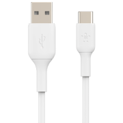 Cablu pentru telefon Belkin BoostCharge USB Type-A/ USB Type-C White 