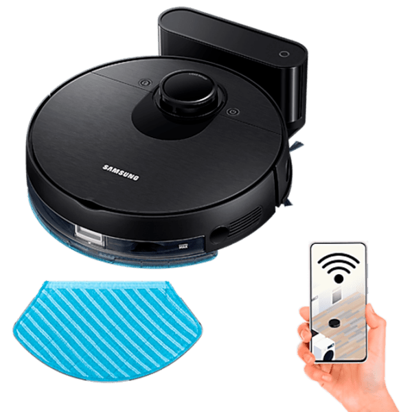 Aspirator Robot Samsung VR3MB77312K/UK Black Umedă, 55 W, 76 dB photo 6