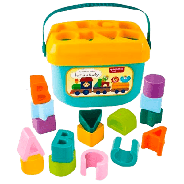 Конструктор Hsanhe Baby's first blocks Разноцветный Количество деталей 16, 1.5+ photo 2
