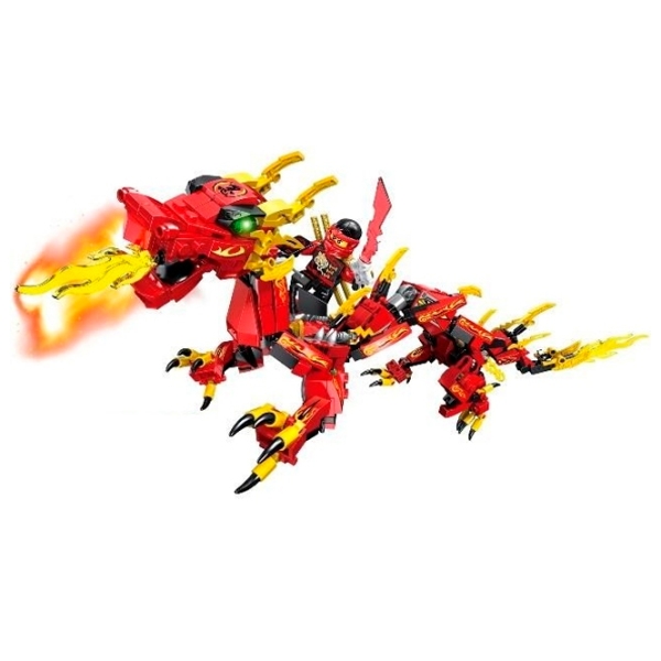 Конструктор Hsanhe Dragon Knight Красный Количество деталей 468, 6+ photo 2