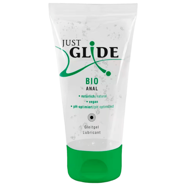 Смазка Just Glide Bio Anal без запаха 50 мл  photo 1