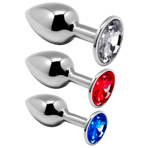 Анальная игрушка Alive Metal Plug Серебристый  photo 1