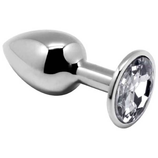 Анальная игрушка Alive Metal Plug Серебристый  photo 2