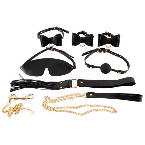 Бондажный набор Bad Kitty Bondage Set + Черный  photo 2