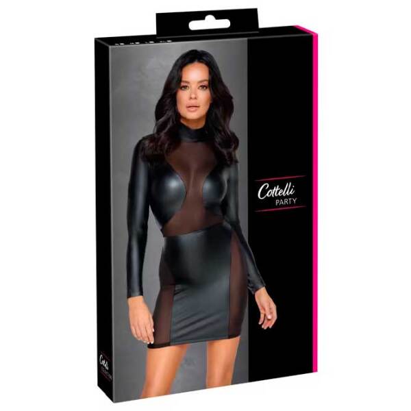 Комплект нижнего белья Cottelli Dress long sleeve (S) Черный  photo 5