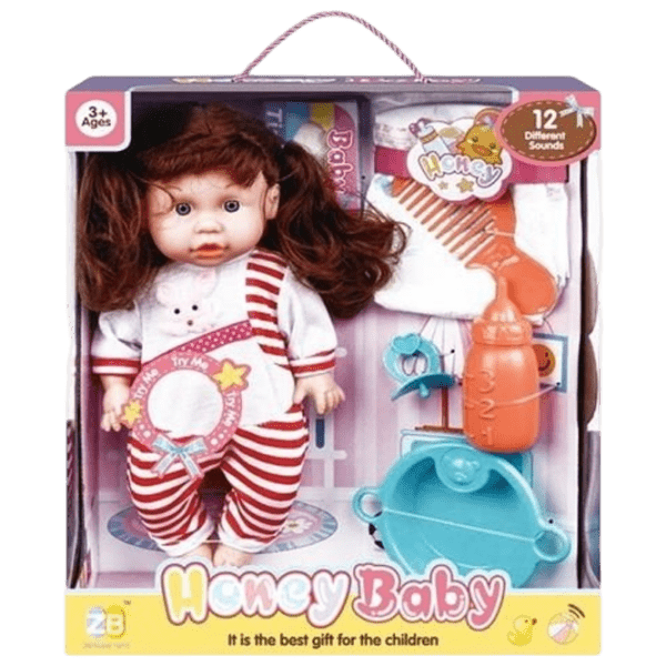 Păpușă Honey Baby Bunny bebeluș 43836 3+ photo 1