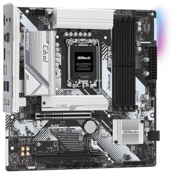 Материнская плата ASRock B760M PRO RS mATX  photo 2