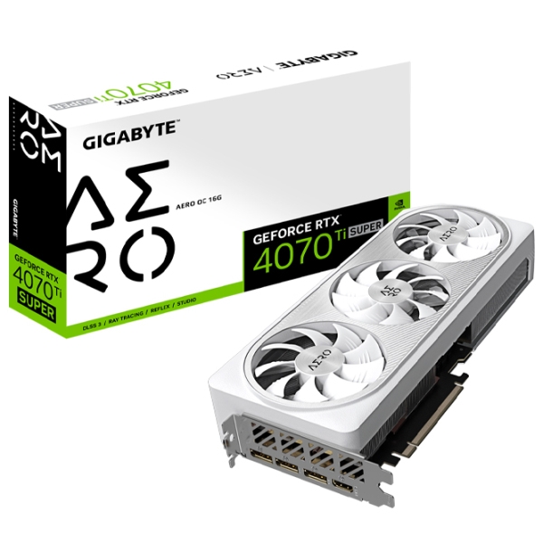 Placă video Gigabyte GeForce RTX 4070 Ti SUPER AERO OC 16 GB PCI Express x16 4.0 photo 6