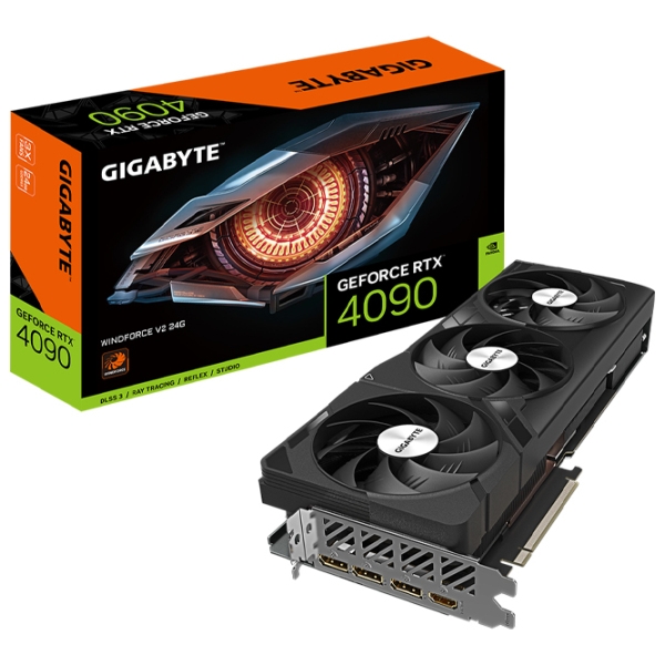 Placă video Gigabyte GeForce RTX 4090 WINDFORCE V2 24 GB PCI Express x16 4.0 photo 6